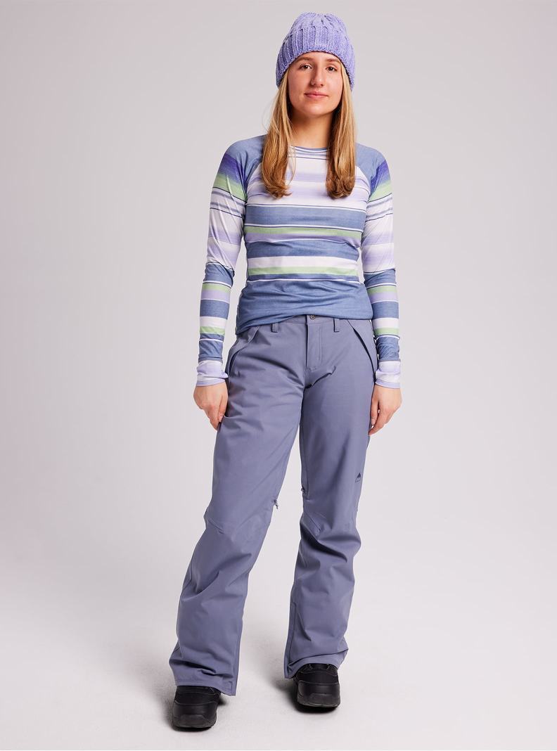 Burton Society Snowboardhose Damen Grau | 503-QLFVGU