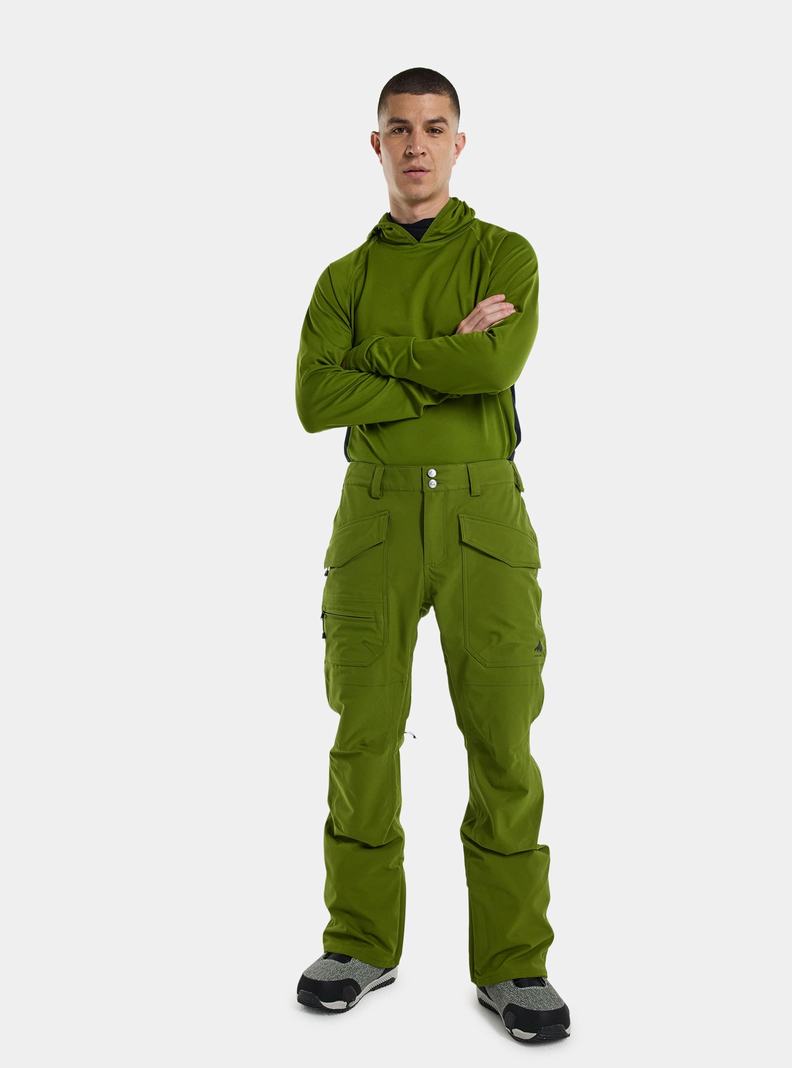 Burton Southside 2L (Slim Fit) Snowboardhose Herren Grün | 531-KRVXAS