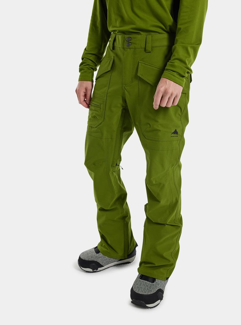 Burton Southside 2L (Slim Fit) Snowboardhose Herren Grün | 531-KRVXAS