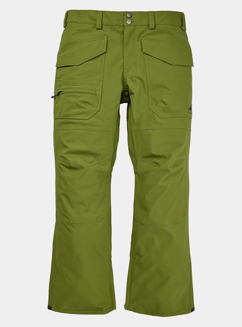 Burton Southside 2L (Slim Fit) Snowboardhose Herren Grün | 531-KRVXAS
