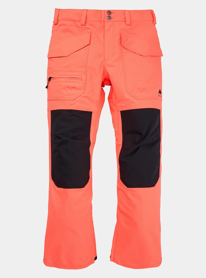 Burton Southside 2L (Slim Fit) Snowboardhose Herren Orange Schwarz | 614-OZCXMW