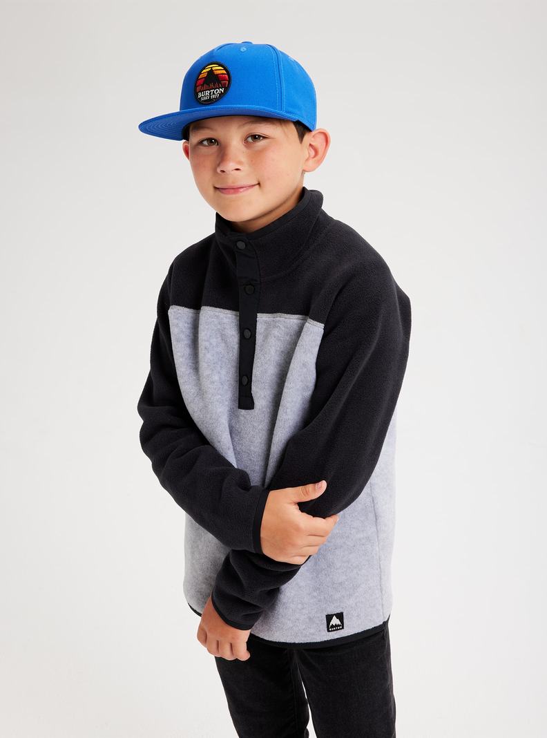Burton Spark Pullover Kinder Schwarz Grau | 054-EBKAVG