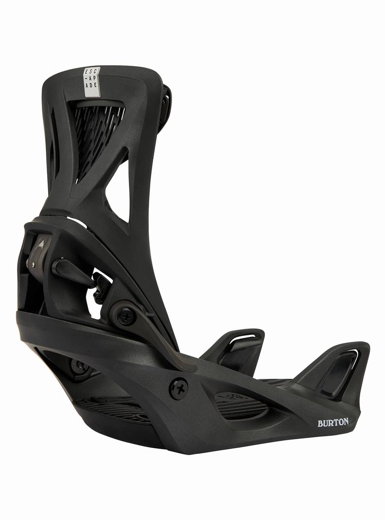 Burton Step On® Escapade Re:Flex Snowboard Bindung Damen Schwarz | 294-BECJFM