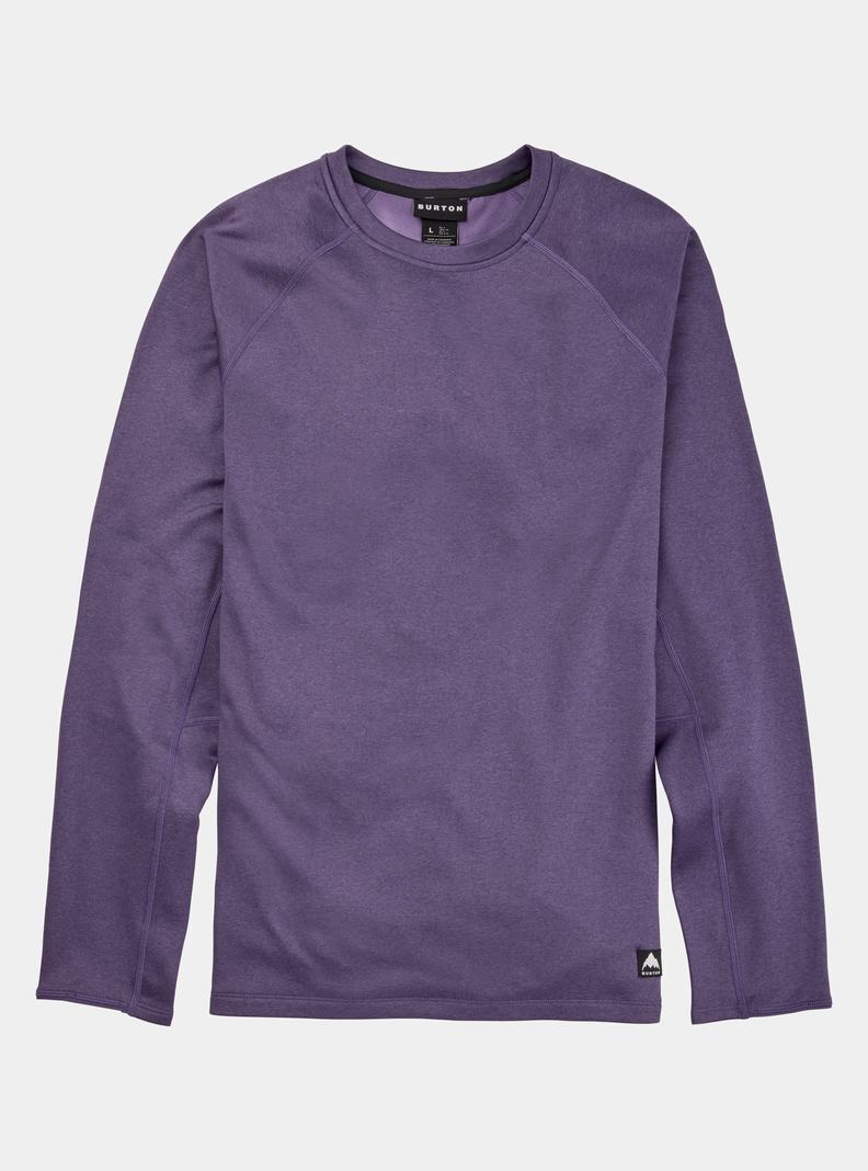 Burton Stockrun Crew Pullover Herren Lila | 639-LQGPIY