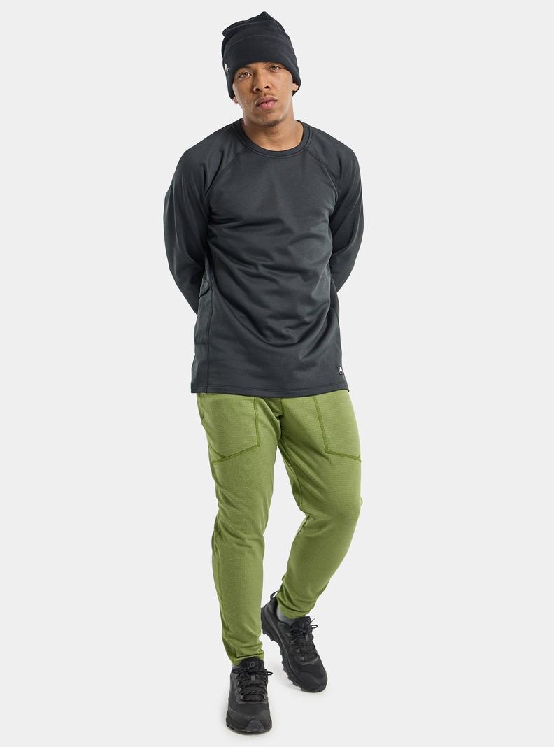 Burton Stockrun Crew Pullover Herren Schwarz | 709-JNWRUP