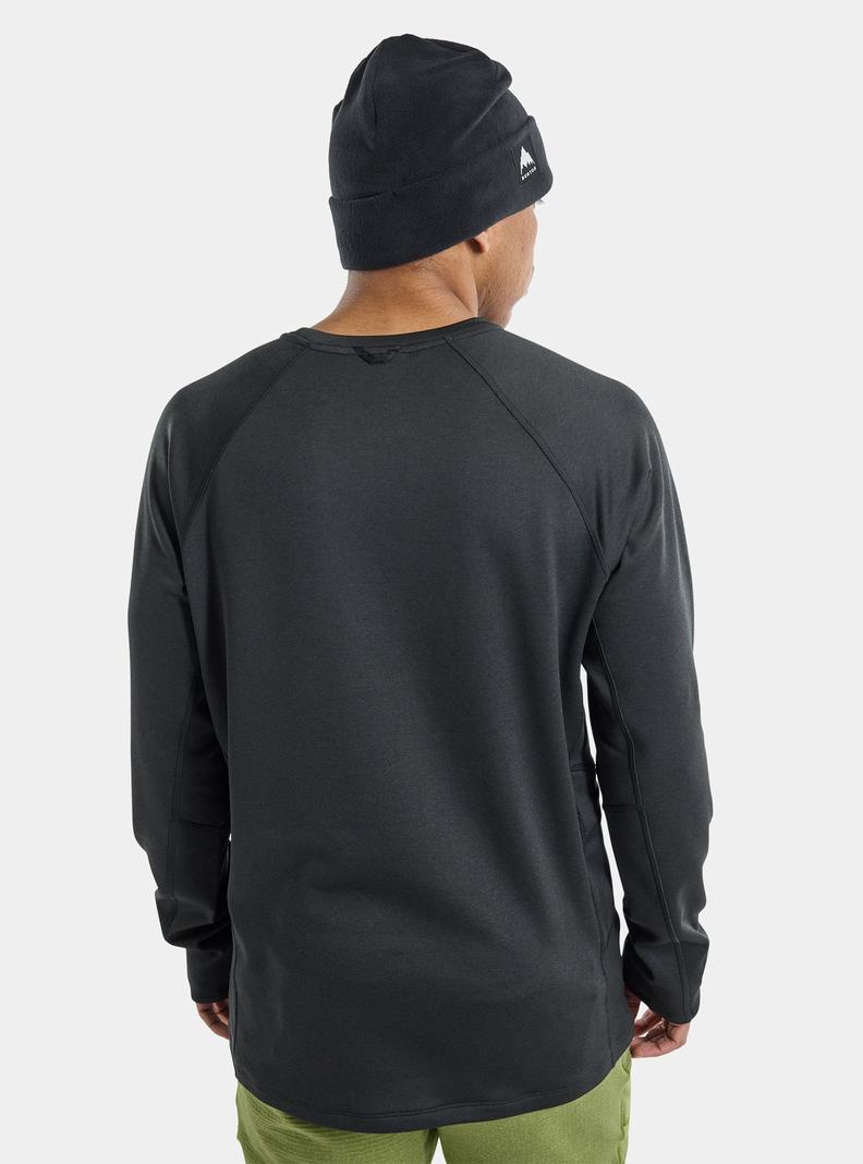 Burton Stockrun Crew Pullover Herren Schwarz | 709-JNWRUP