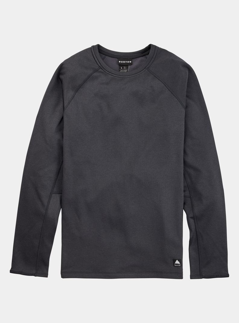 Burton Stockrun Crew Pullover Herren Schwarz | 709-JNWRUP