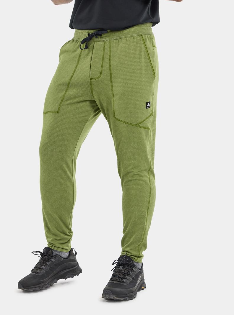 Burton Stockrun Grid Hose Herren Grün | 438-XVCAEO