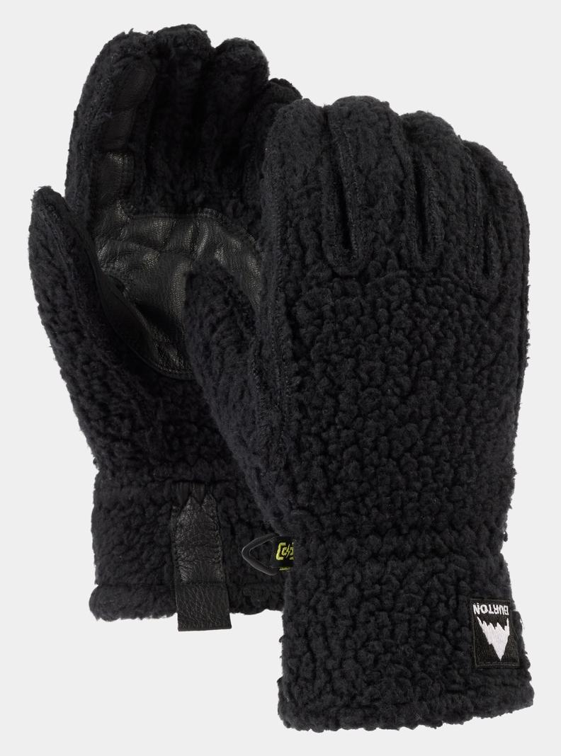 Burton Stovepipe Fleece Skihandschuhe Damen Schwarz | 782-TRWOJZ
