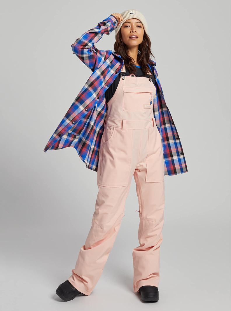 Burton Stretch Grace Performance Flannel Hemd Damen Blau | 164-APECON