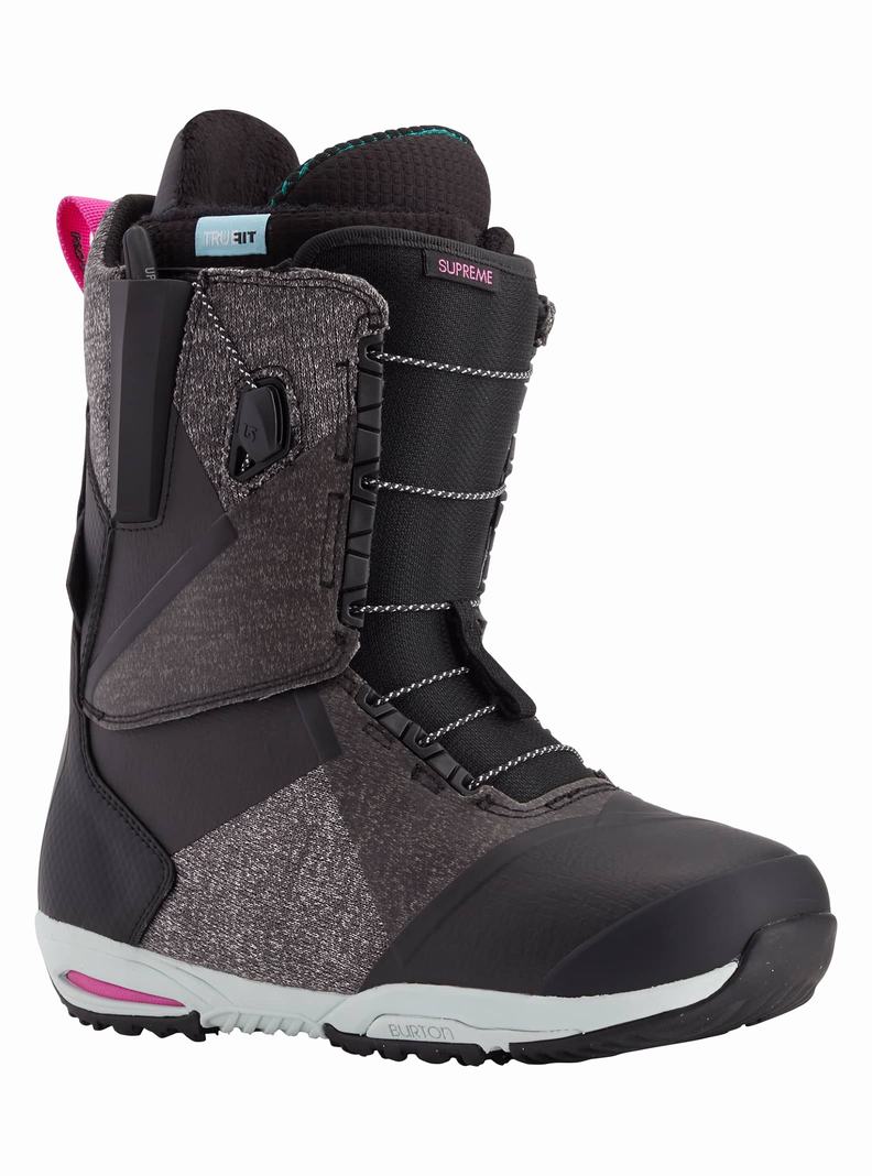Burton Supreme Snowboardboots Damen Schwarz | 215-JPZNRD