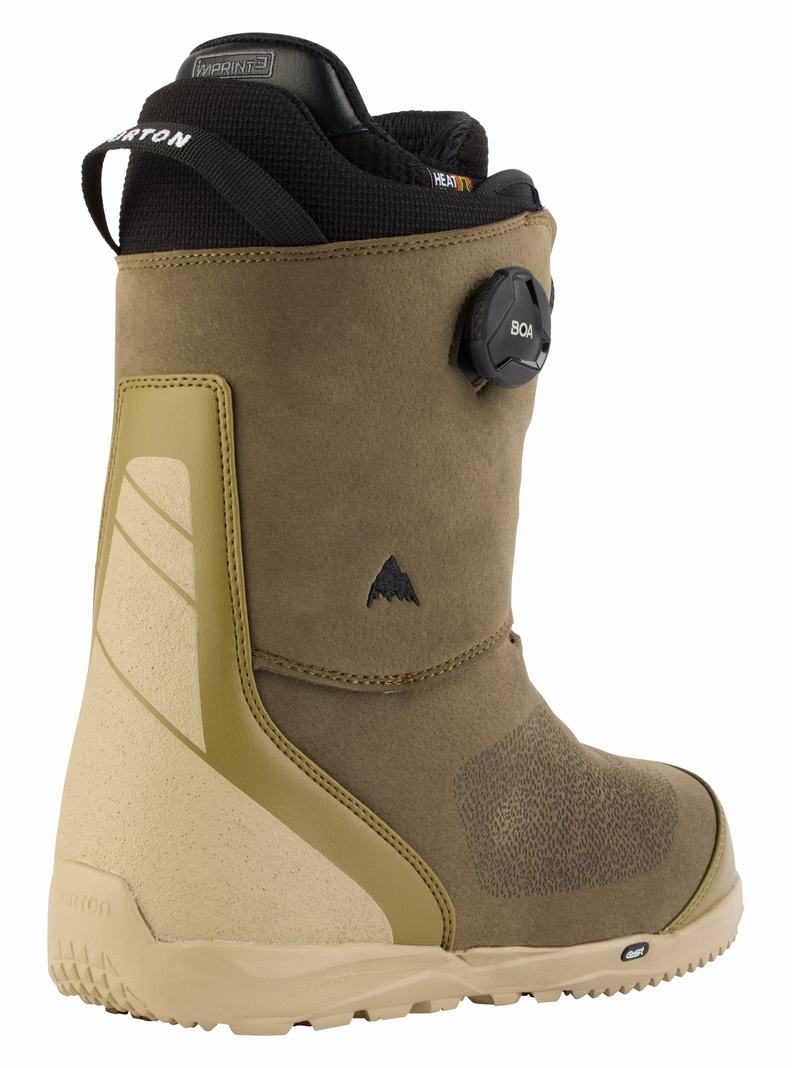Burton Swath BOA® Snowboardboots Herren Olivgrün | 560-GZFMVO