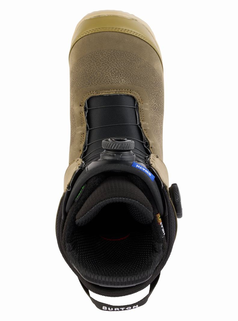 Burton Swath BOA® Snowboardboots Herren Olivgrün | 560-GZFMVO