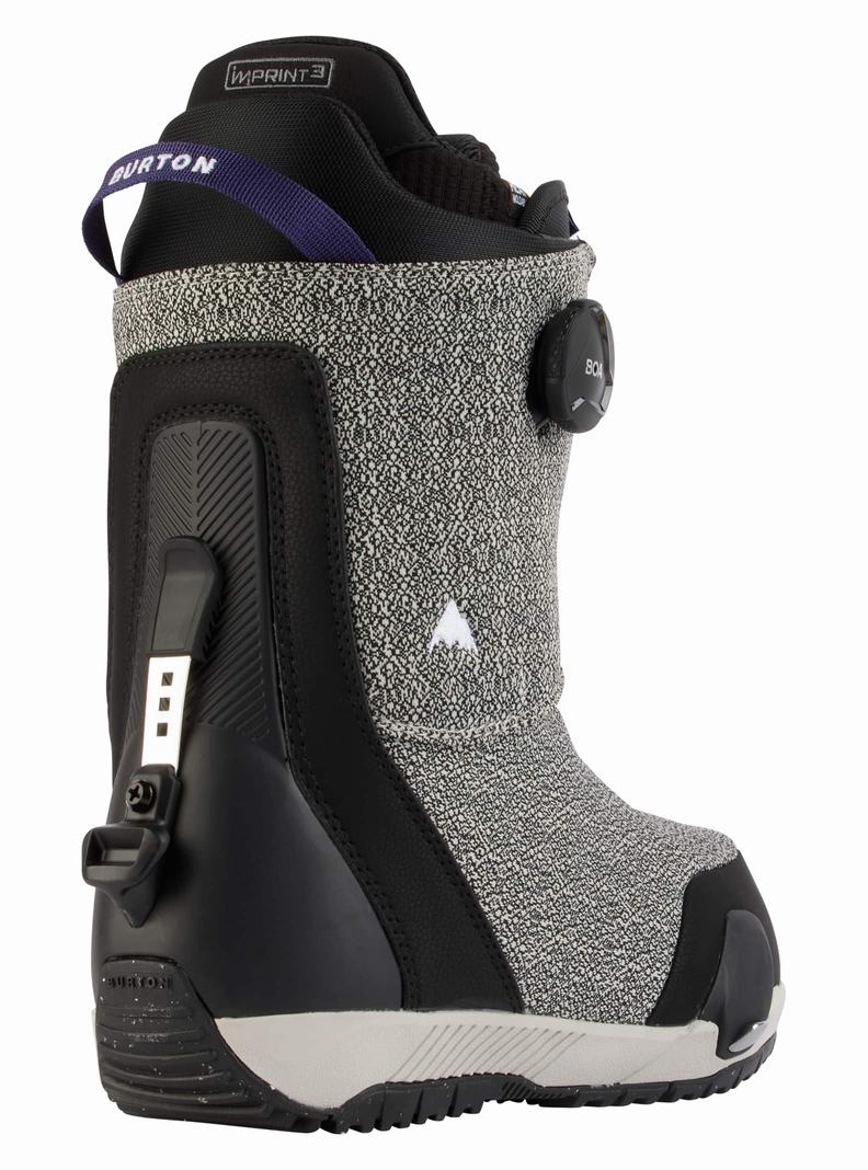 Burton Swath Step On® Snowboardboots Herren Grau Schwarz | 603-ASEXCY
