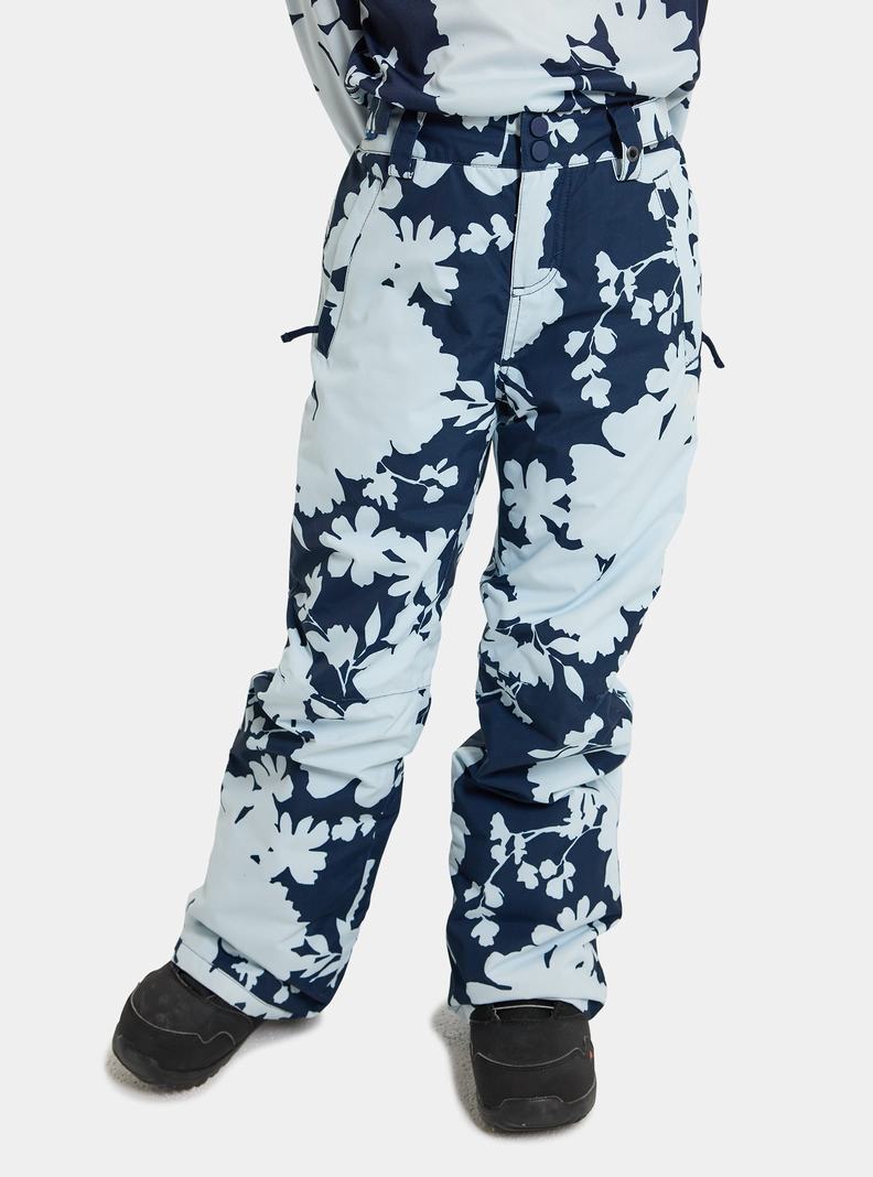 Burton Sweetart 2L Snowboardhose Kinder Blau Braun | 647-GYMAJF