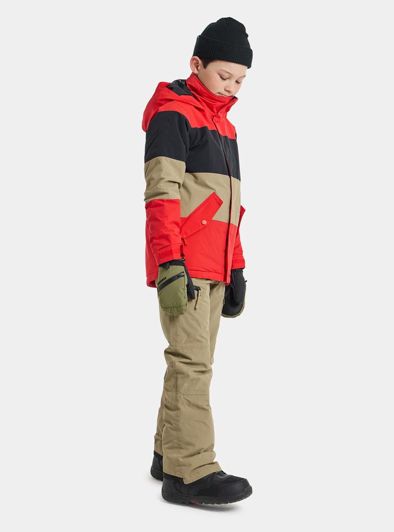 Burton Symbol Snowboardjacke Kinder Rosa Schwarz | 943-WDBYPV