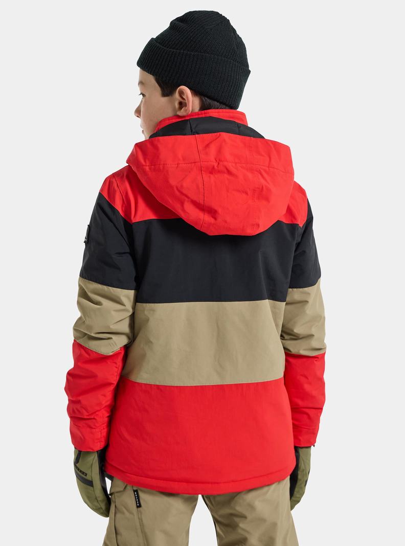 Burton Symbol Snowboardjacke Kinder Rosa Schwarz | 943-WDBYPV