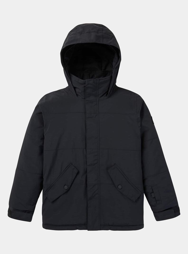 Burton Symbol Snowboardjacke Kinder Schwarz | 417-XBFITV