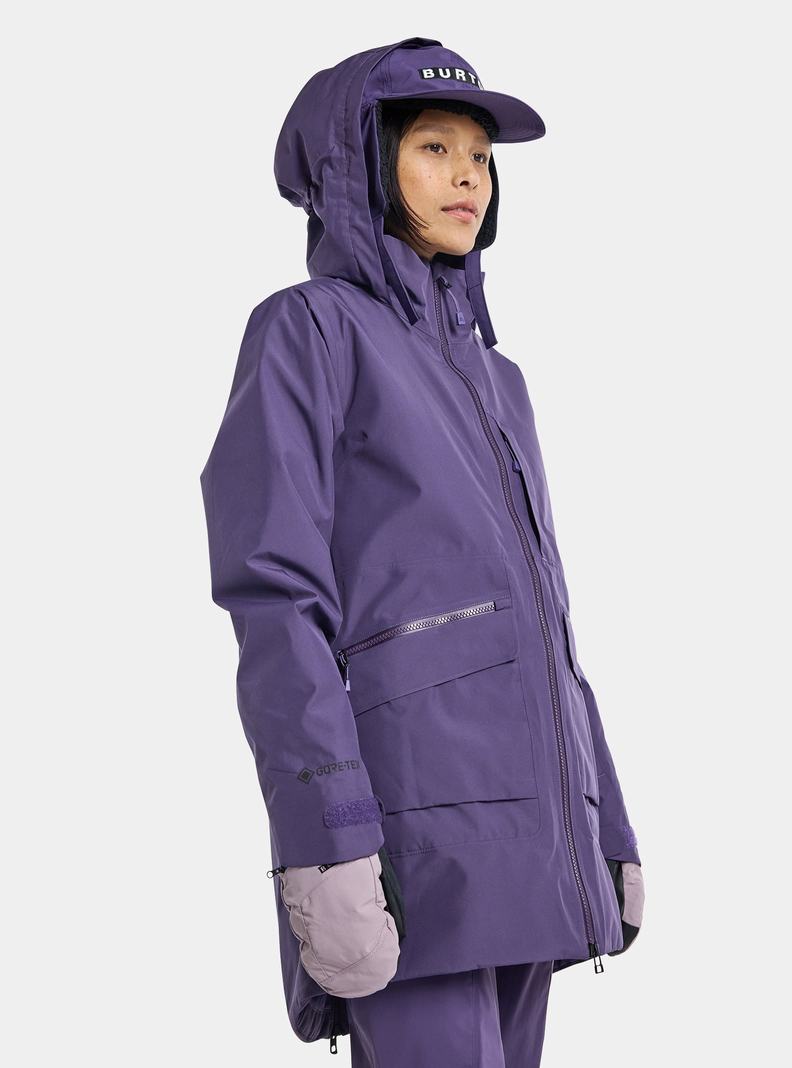 Burton Treeline GORE-TEX 2L Snowboardjacke Damen Lila | 048-HULBJQ