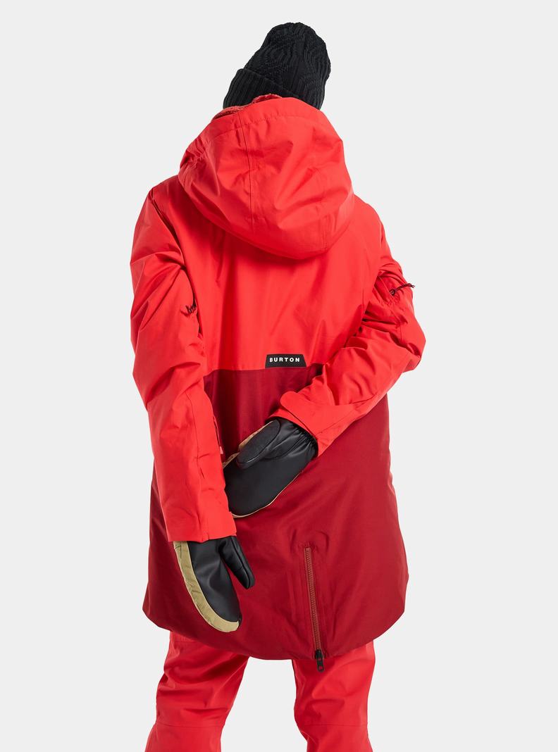 Burton Treeline GORE-TEX 2L Snowboardjacke Damen Rosa Orange Rosa | 084-KXDZMF