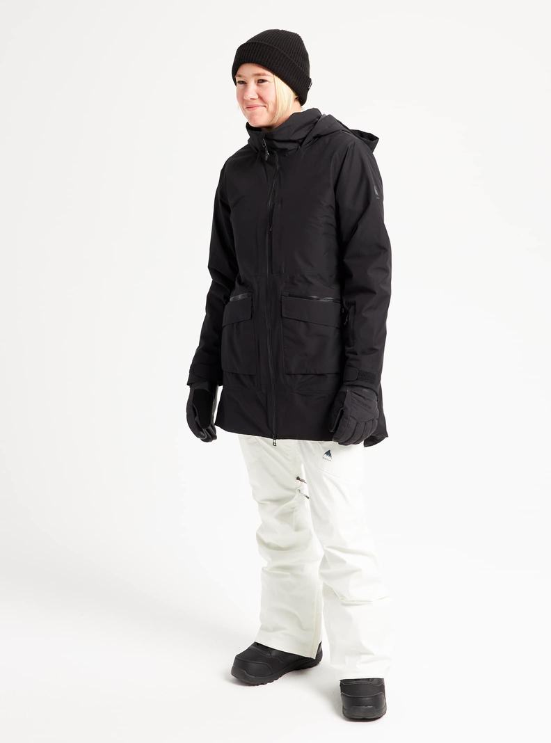 Burton Treeline GORE-TEX 2L Snowboardjacke Damen Schwarz | 985-VYRFPS