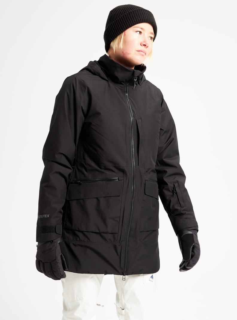 Burton Treeline GORE-TEX 2L Snowboardjacke Damen Schwarz | 985-VYRFPS