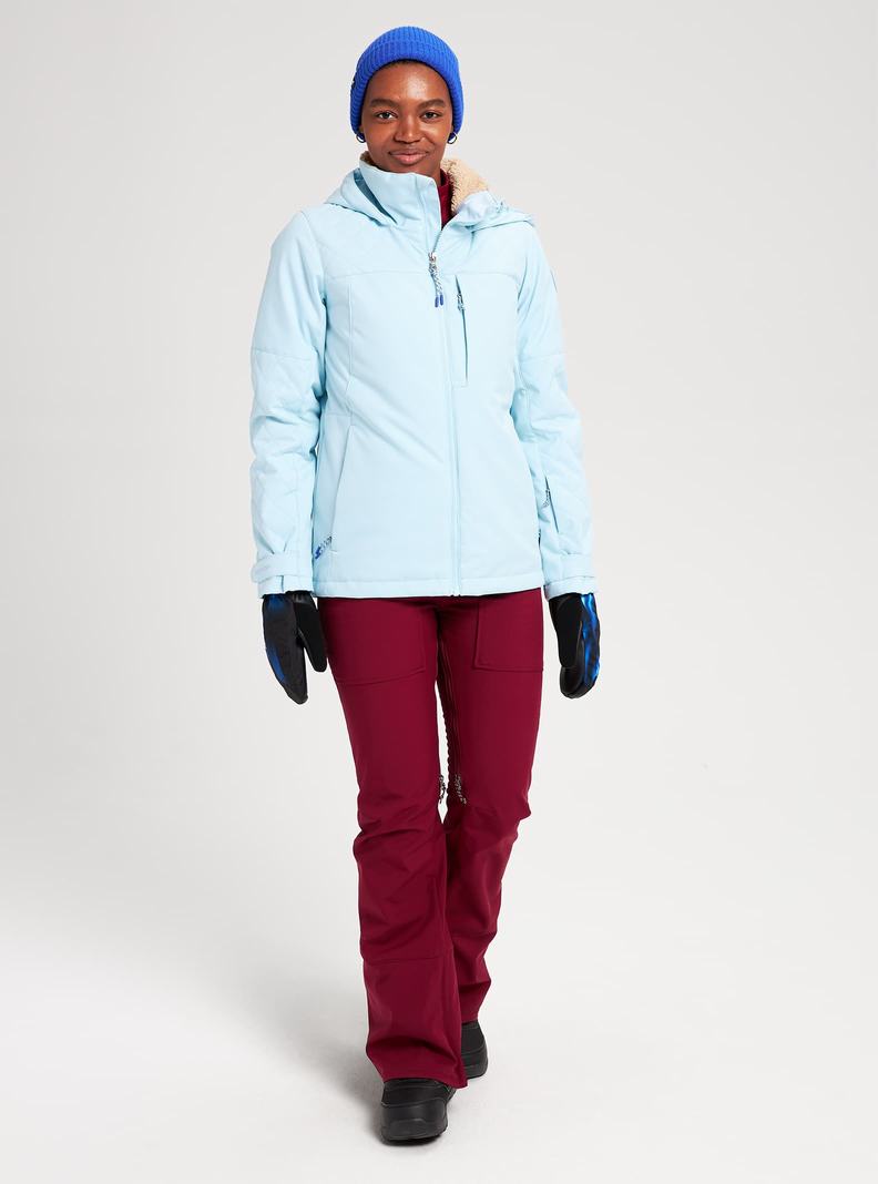 Burton Tulum Stretch Snowboardjacke Damen Blau | 475-CIDVJR