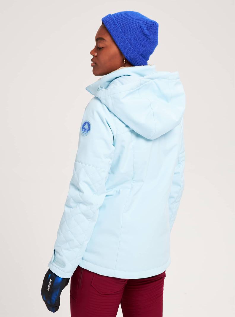 Burton Tulum Stretch Snowboardjacke Damen Blau | 475-CIDVJR