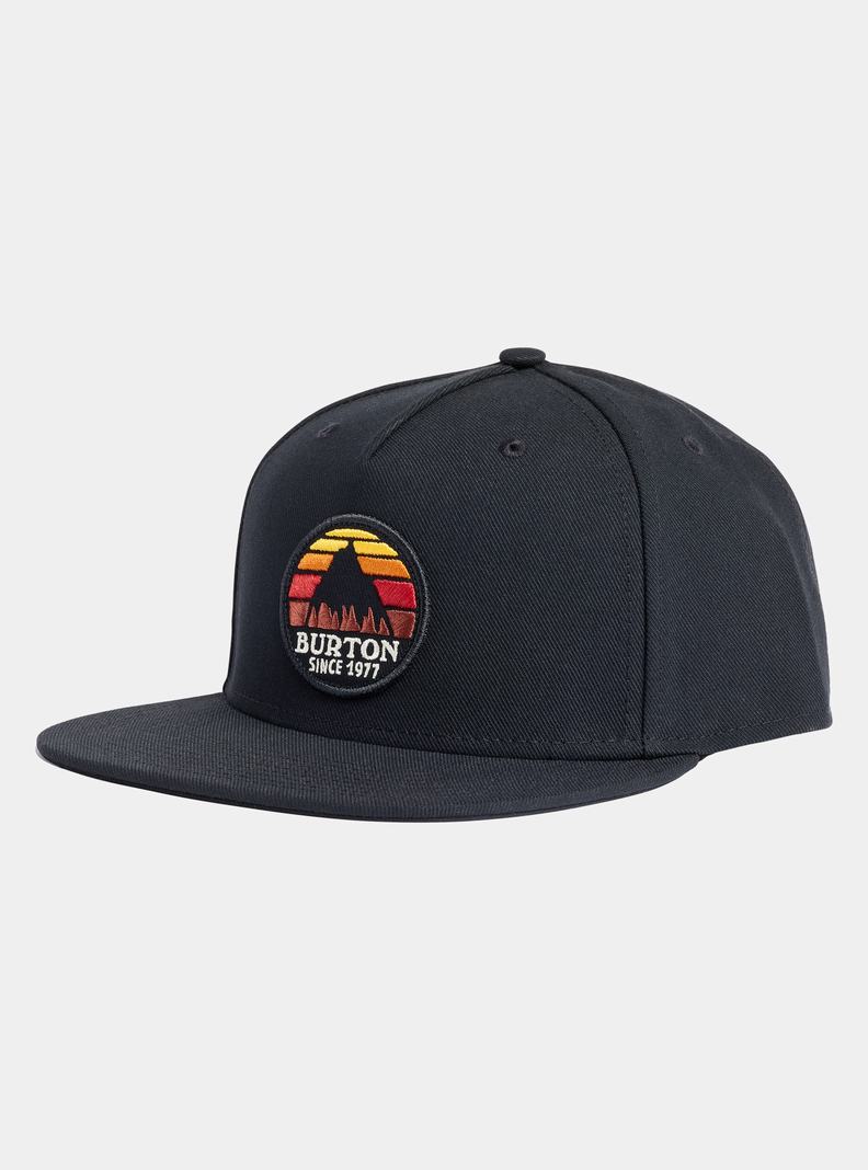 Burton Underhill Kappen Herren Schwarz | 852-XLRTZP