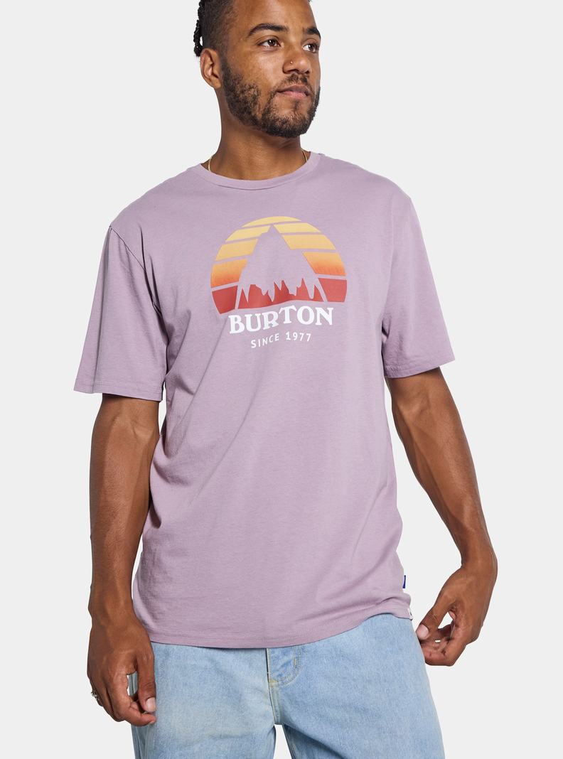 Burton Underhill Kurzes Sleeve T-Shirts Damen Lavendel | 162-QGPSOH