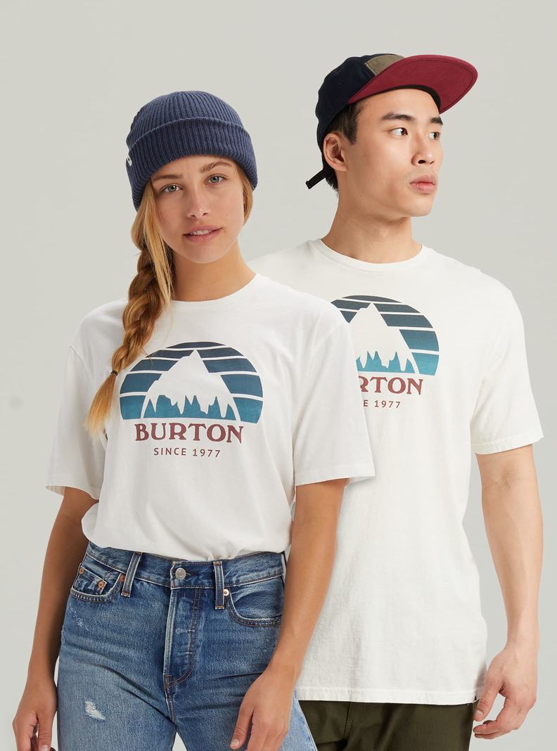 Burton Underhill Kurzes Sleeve T-Shirts Damen Weiß | 854-OWHDRN