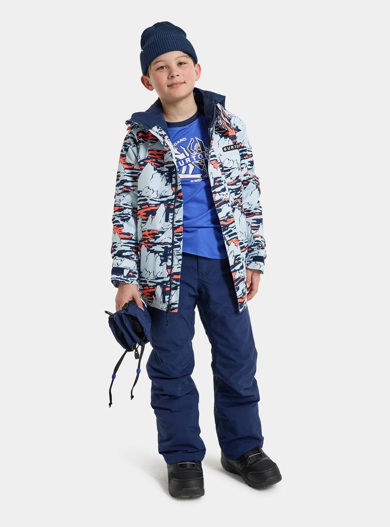 Burton Uproar 2L Snowboardjacke Kinder Blau | 195-AOLBQJ