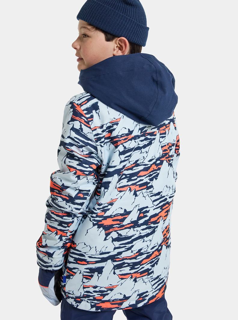 Burton Uproar 2L Snowboardjacke Kinder Blau | 195-AOLBQJ