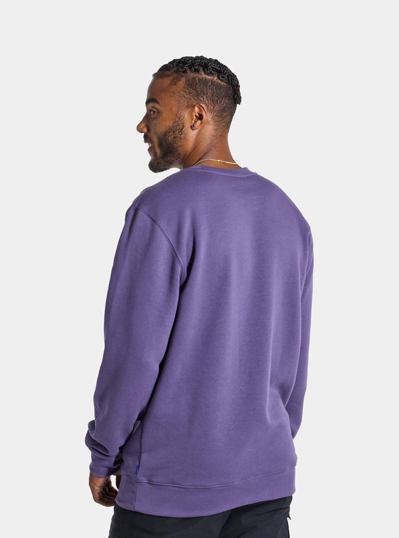 Burton Vault Crew Sweatshirts Herren Lila | 681-GMAJWC