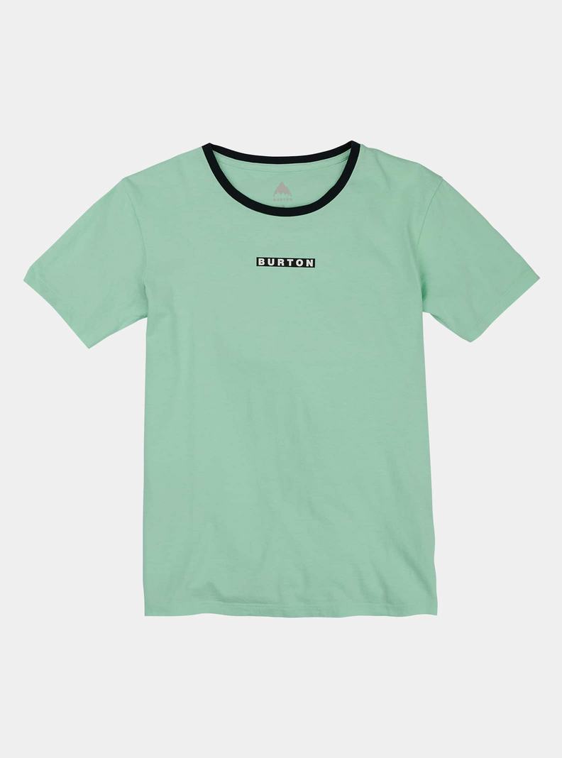 Burton Vault Kurzes Sleeve T-Shirts Damen Grün | 427-ZXVIDJ