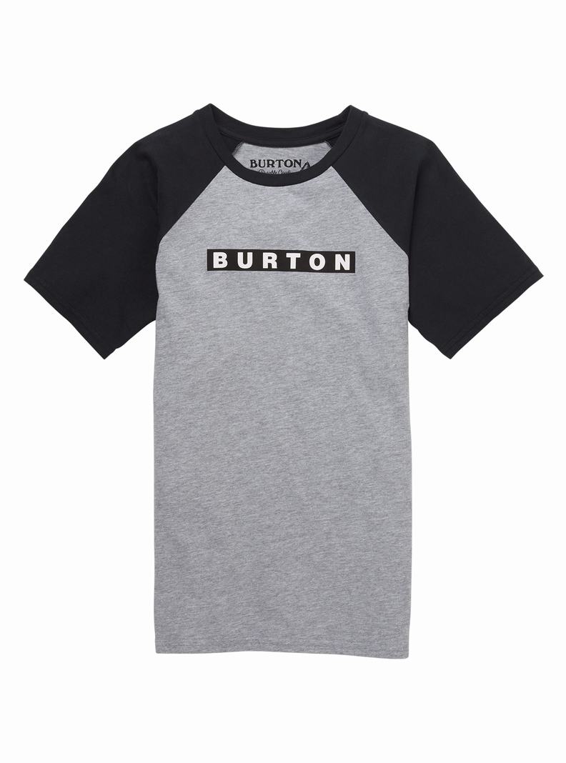 Burton Vault Kurzes Sleeve T-Shirts Kinder Grau | 431-FAJHYV