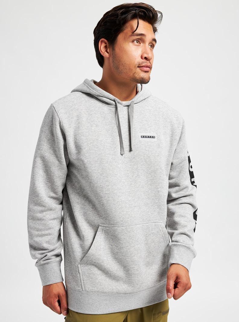 Burton Vault Pullover Hoodie Damen Grau | 185-EBOWID