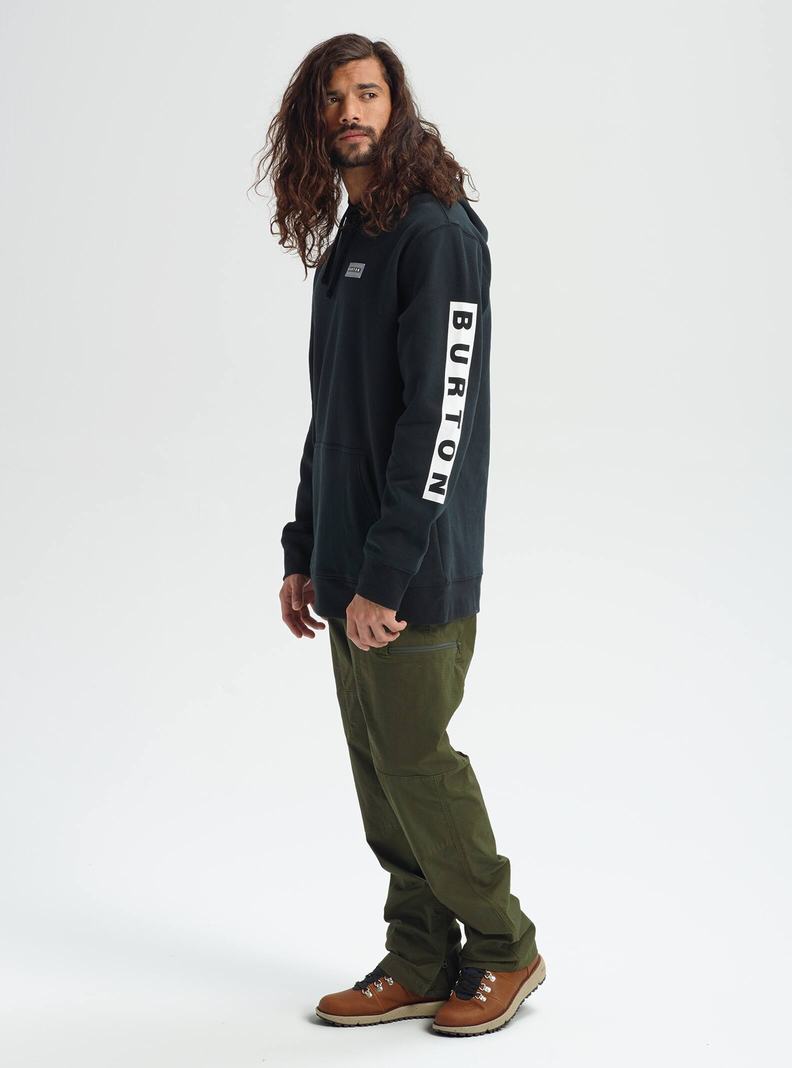 Burton Vault Pullover Hoodie Damen Schwarz | 495-LMCAZR