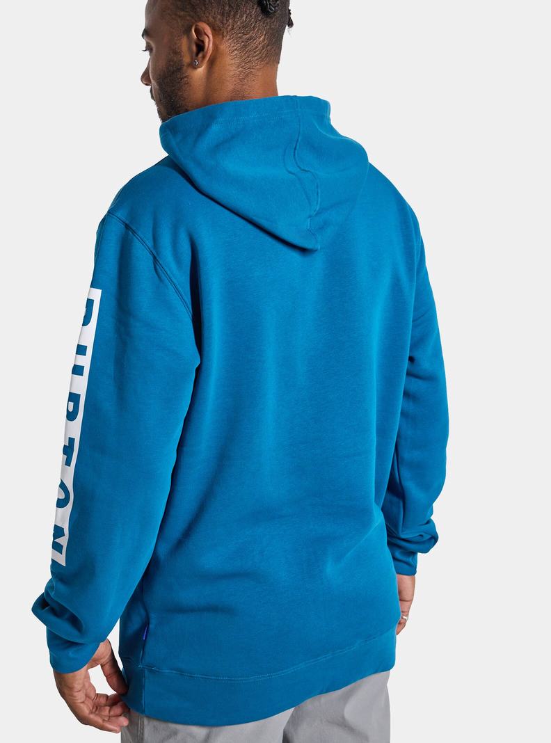 Burton Vault Pullover Hoodie Herren Blau | 253-MFXEVL
