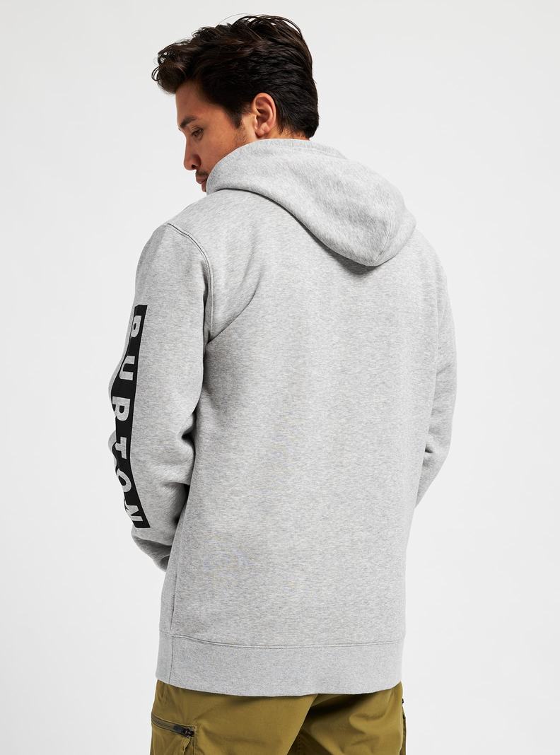 Burton Vault Pullover Hoodie Herren Grau | 419-WLZKJR