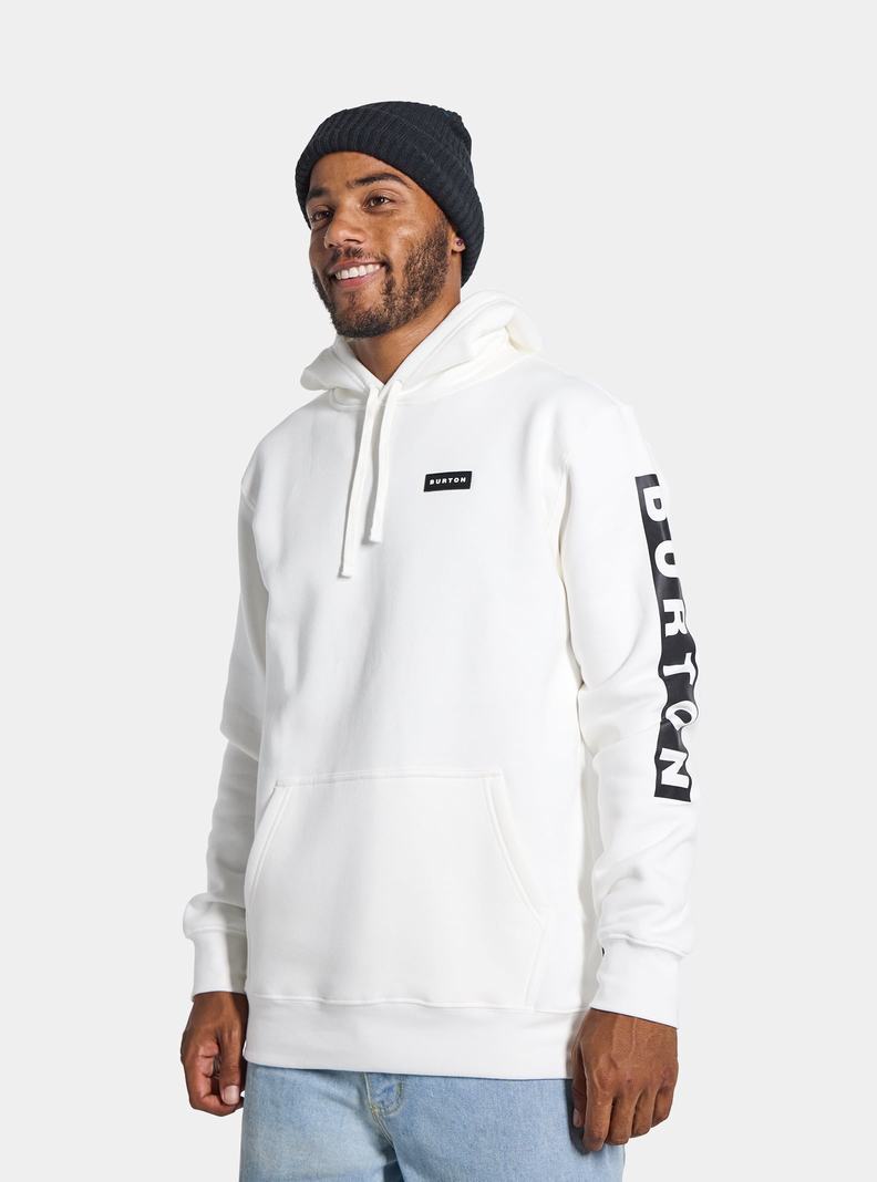 Burton Vault Pullover Hoodie Herren Weiß | 831-GXMBIQ