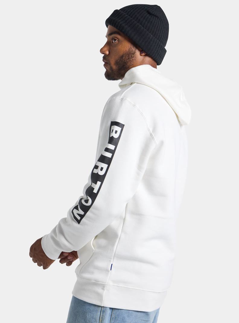 Burton Vault Pullover Hoodie Herren Weiß | 831-GXMBIQ