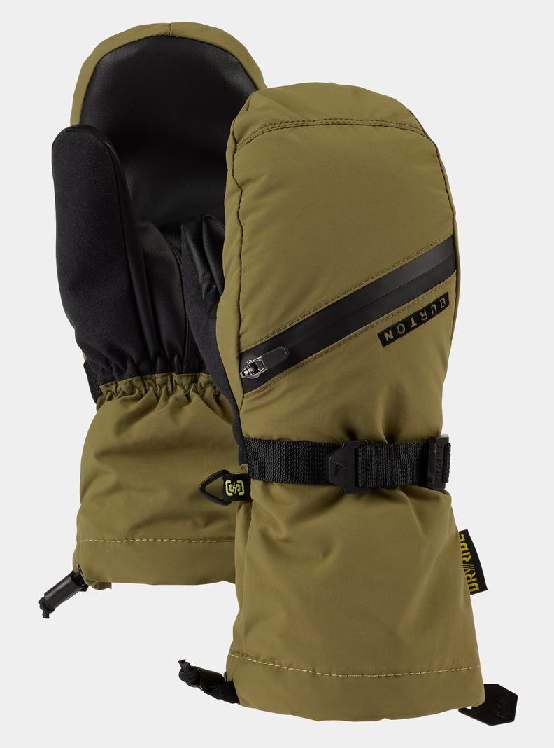 Burton Vent Fäustlinge Kinder Olivgrün | 176-SQWNHD