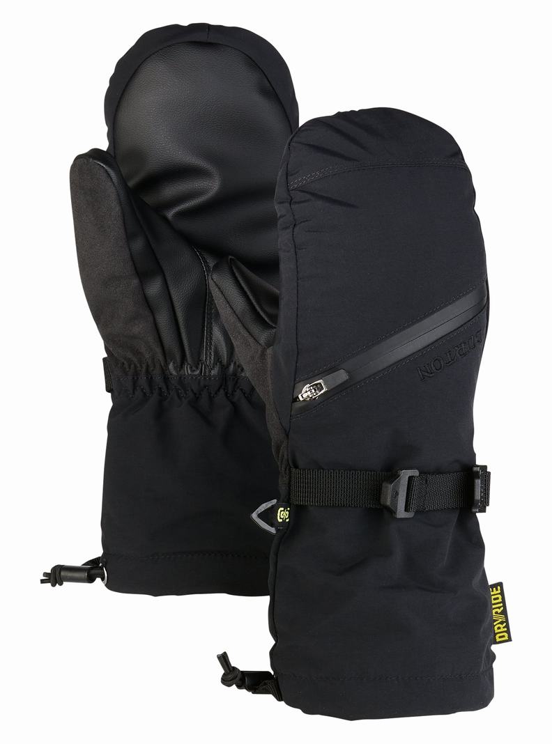 Burton Vent Fäustlinge Kinder Schwarz | 932-ODHZQA