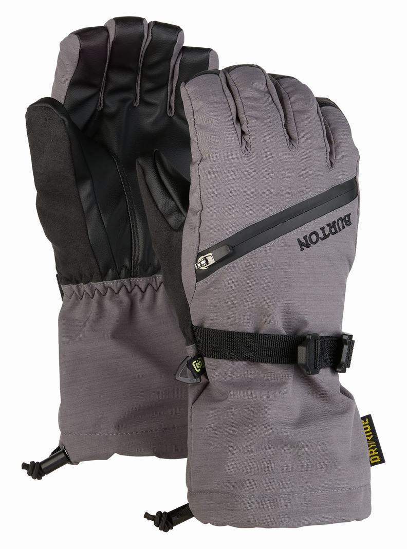 Burton Vent Skihandschuhe Kinder Grau | 901-HNQYAT