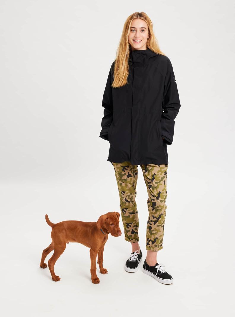 Burton Veridry 2L Rain Snowboardjacke Damen Schwarz | 786-CBPXTV