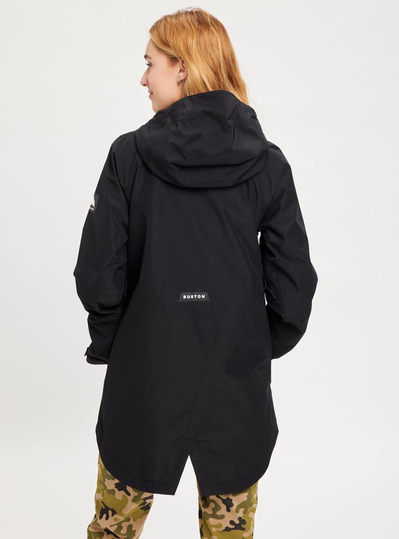 Burton Veridry 2L Rain Snowboardjacke Damen Schwarz | 786-CBPXTV