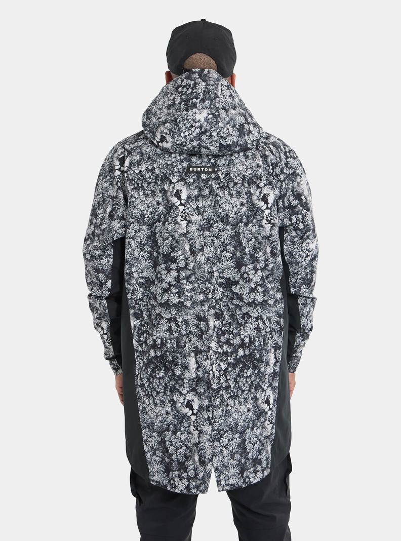 Burton Veridry 2L Rain Snowboardjacke Herren Tiefesgrün Schwarz | 718-UIYNOA