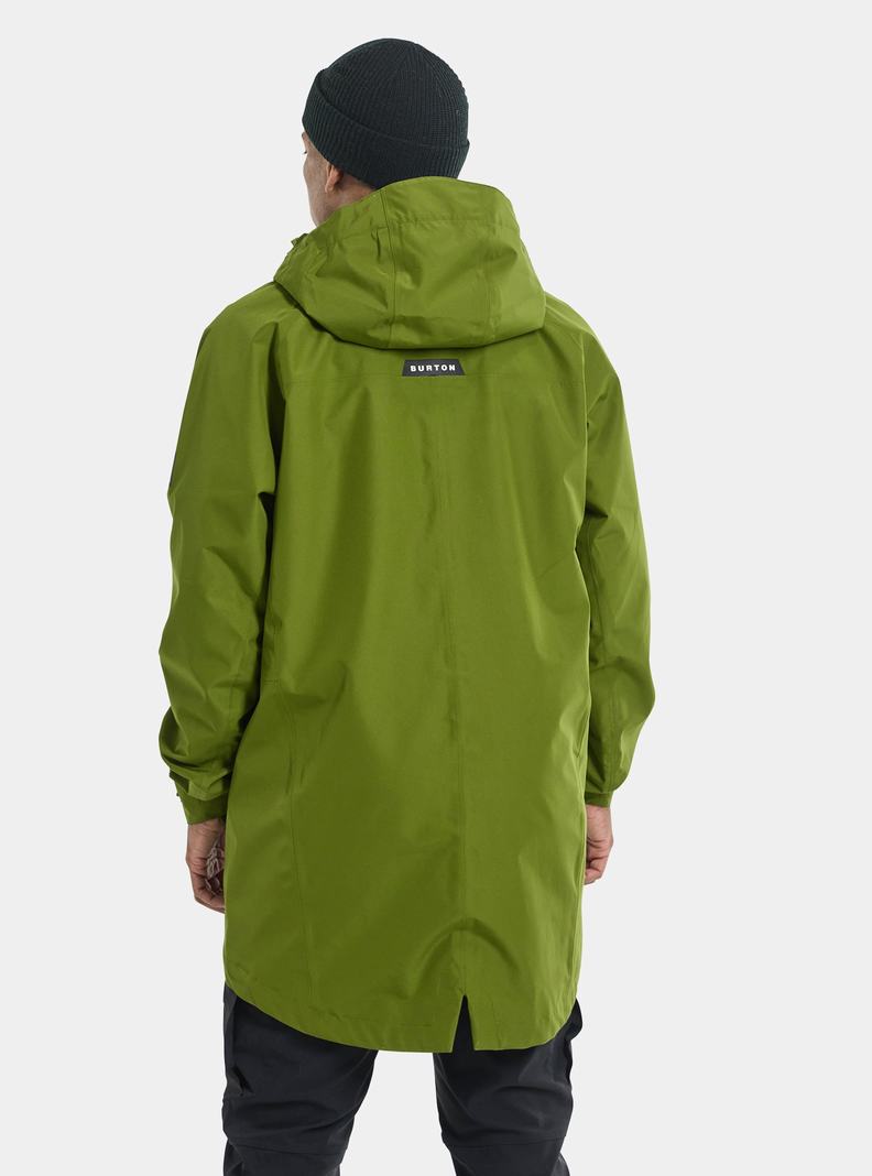 Burton Veridry 2L Rain Snowboardjacke Herren Grün | 913-CLFASE