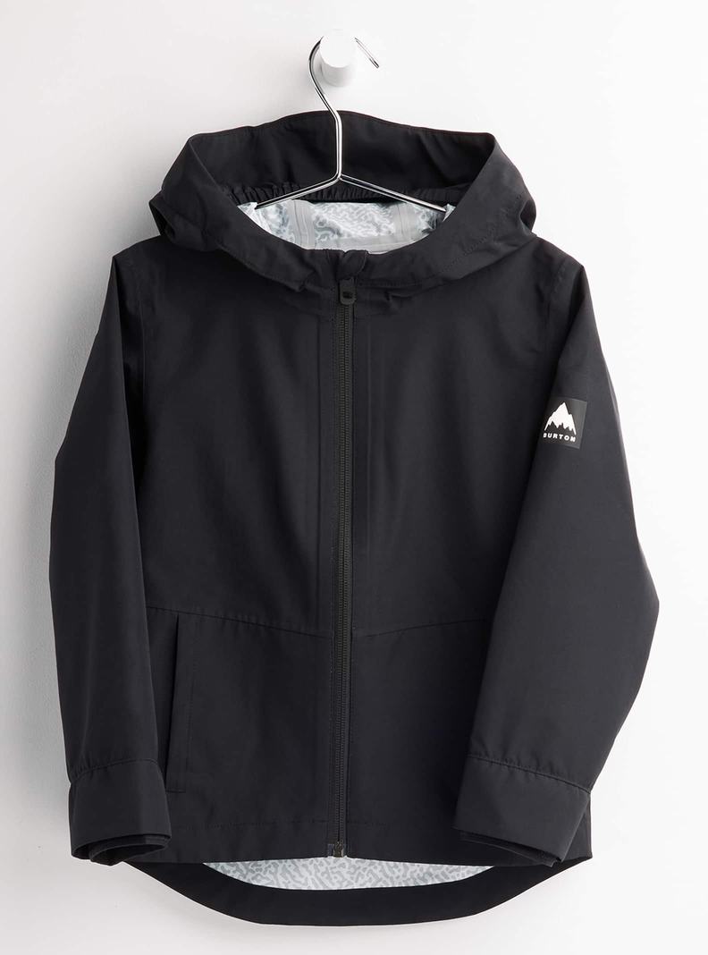 Burton Veridry 2.5L Rain Snowboardjacke Kinder Schwarz | 286-CNFWYK